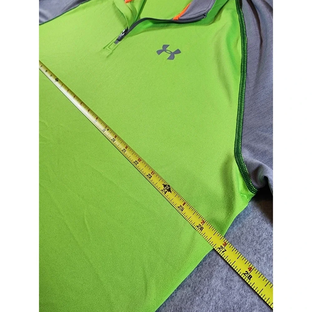 Under Armour Men's Athletic Fishing Shirt, Size 2XL, Lime Green , Long Sleeve